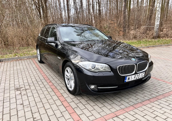 BMW Seria 5 cena 77600 przebieg: 149000, rok produkcji 2013 z Olsztyn małe 211